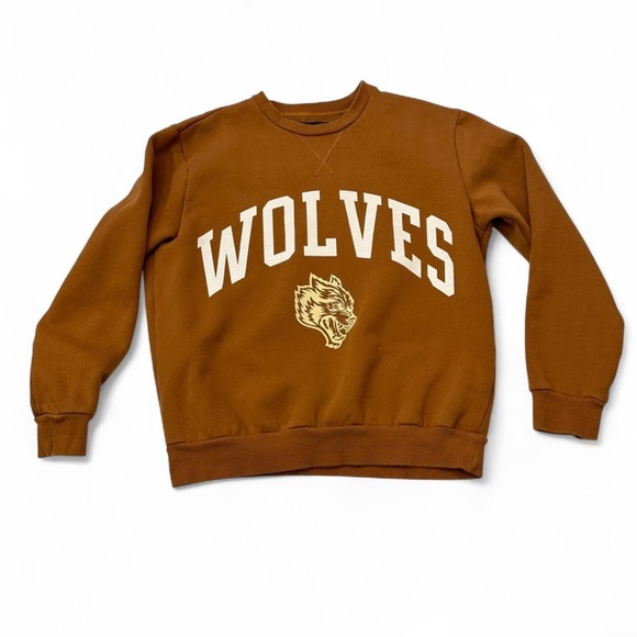 Tops - Rare Never Worn Darc Sport Wolves Bushido Code Tan Crewneck Sweater Size M